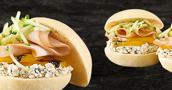 Chicken and Basil Boursin Sandwich