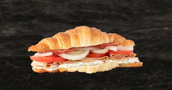 Chicken Bacon Croissants