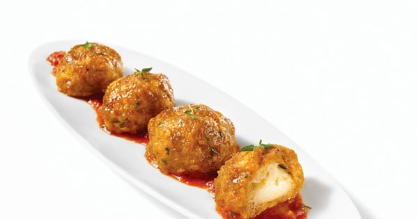Spicy Italian sausage and bocconcini balls