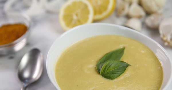 Curried Cauliflower Soup