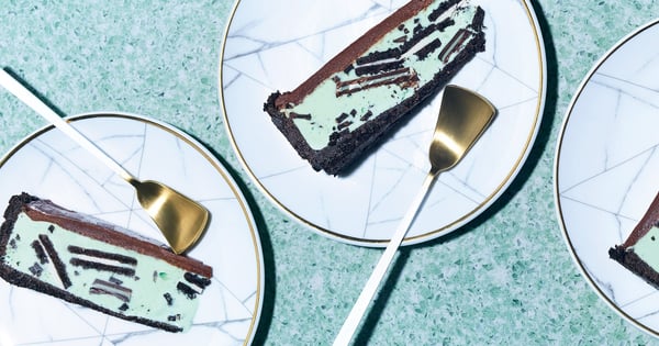 Chocolate Grasshopper Ice Cream Tart Recipe