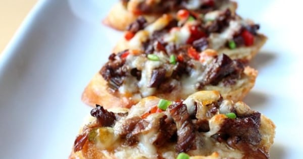 Mini Philly Cheesesteaks