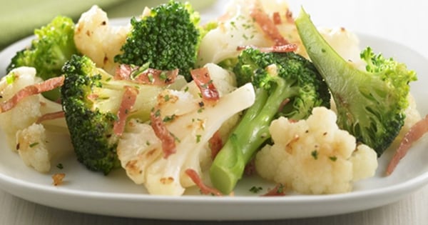 Roman Style Broccoli and Cauliflower