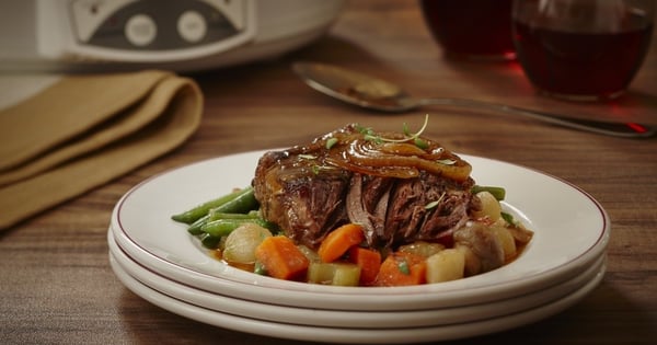 Slow Cooker Maple Blade Roast