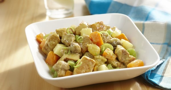 Caribbean slowcooker pork stew