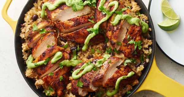 Cilantro-Lime Chicken Skillet