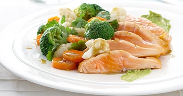 California Style Salmon Stir Fry