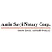 Amin Savji Notary Logo Amin Savji Notary