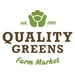Logo Quality Greens Farm Market