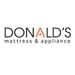 Logo Donald's Mattress and Appliance