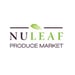 Nu Leaf Produce Market Logo Nu Leaf Produce Market
