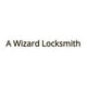 A Wizard Locksmith logo