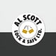 Al Scott Lock & Safe logo