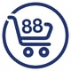 88 Supermarket logo