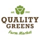 Quality Greens Farm Market logo