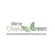 We're Cleaning Green logo