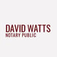 David Watts Notary logo
