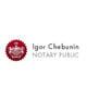Igor Chebunin Notary logo