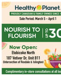 Healthy Planet - Flyer Specials