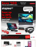 Staples - Weekly Flyer Specials