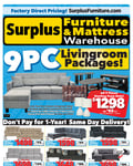 Surplus Furniture & Mattress Warehouse - Newfoundland and Labrador - Flyer Specials
