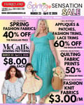 Fabricland - St. Catharines and Welland - Flyer Specials