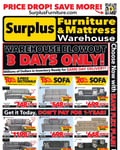 Surplus Furniture & Mattress Warehouse - Thunder bay - Weekly Flyer Specials