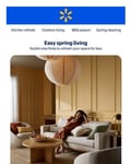 Walmart Canada - Easy spring living