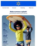 Walmart Canada - Make summer a splash!