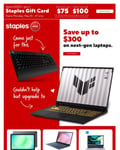 Staples - Weekly Flyer Specials