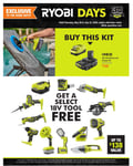 Home Depot - Ryobi Days