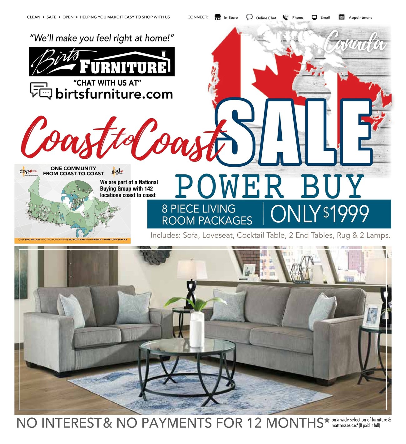 Birts Furniture - Monthly Savings - Page 1