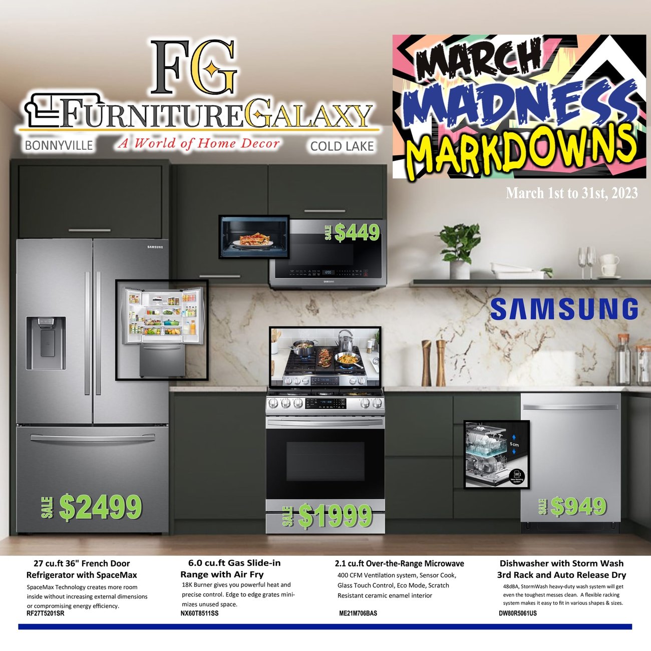 Furniture Galaxy - Samsung Flyer Specials - Page 1