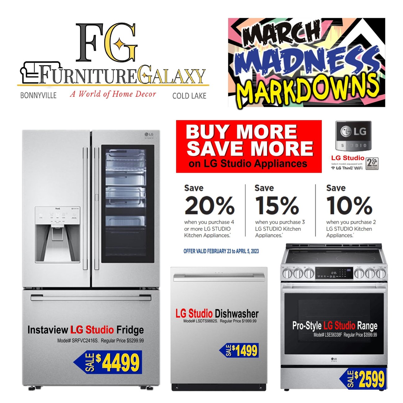 Furniture Galaxy - LG Flyer Specials - Page 1