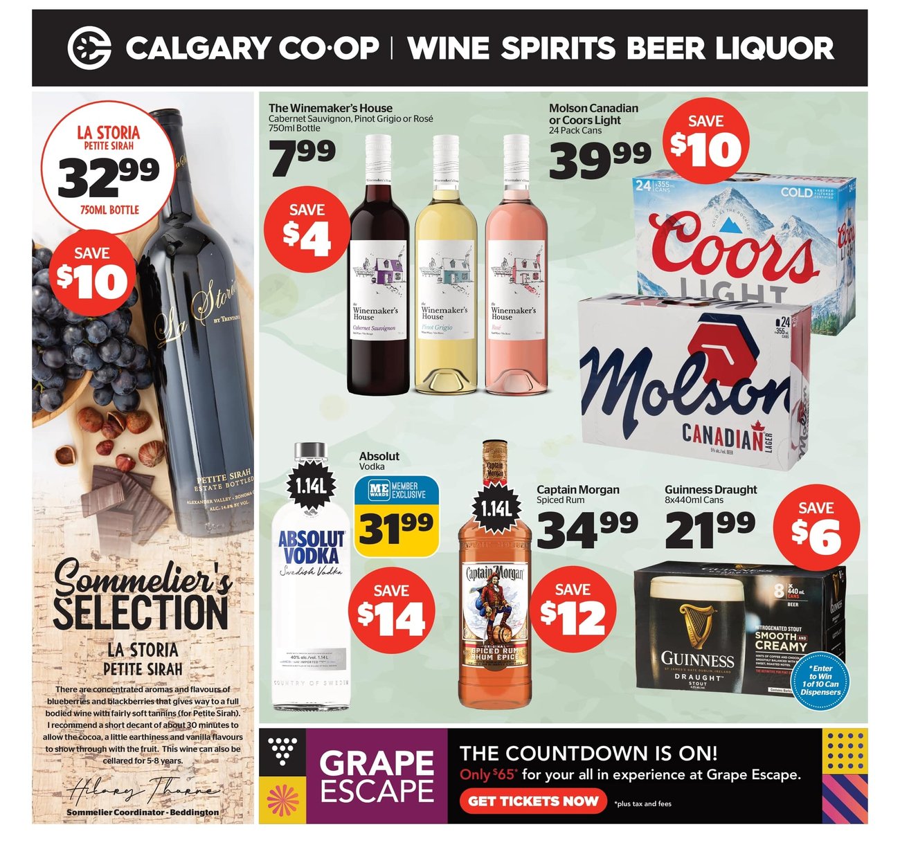 Calgary Co-op - Wine Spirits Beer - Page 1