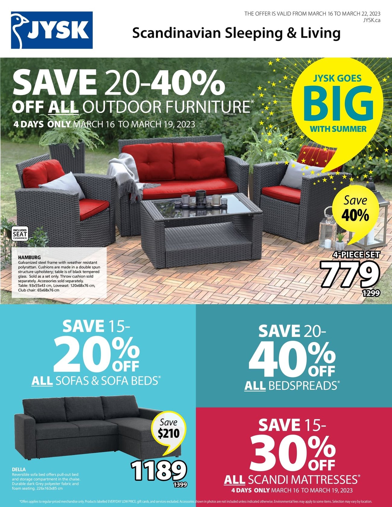 Jysk - Weekly Flyer Specials - Page 1