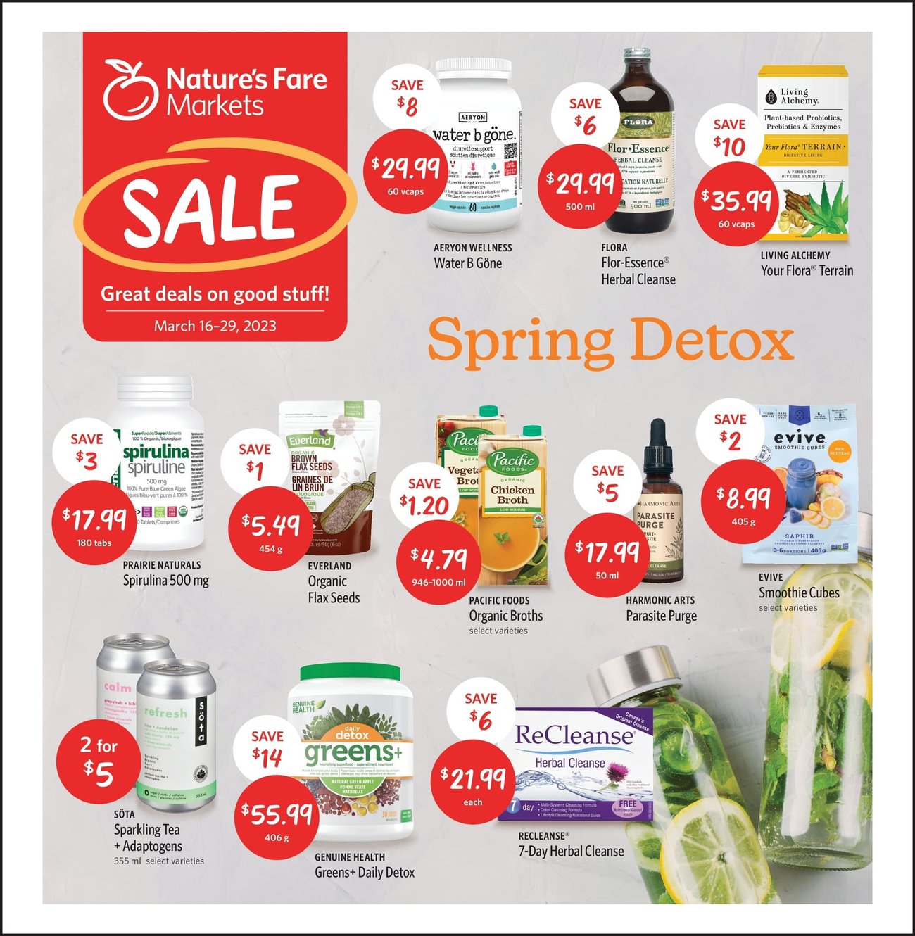 Nature's Fare Markets - 2 Weeks of Savings - Page 1