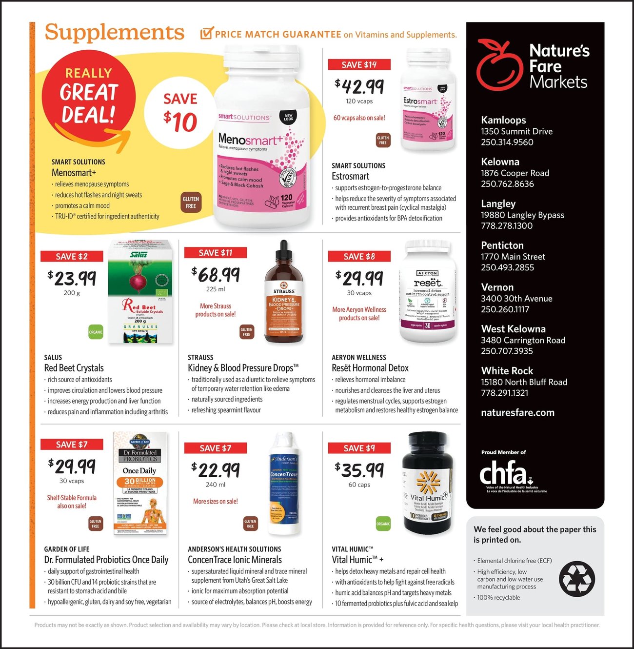 Nature's Fare Markets - 2 Weeks of Savings - Page 8