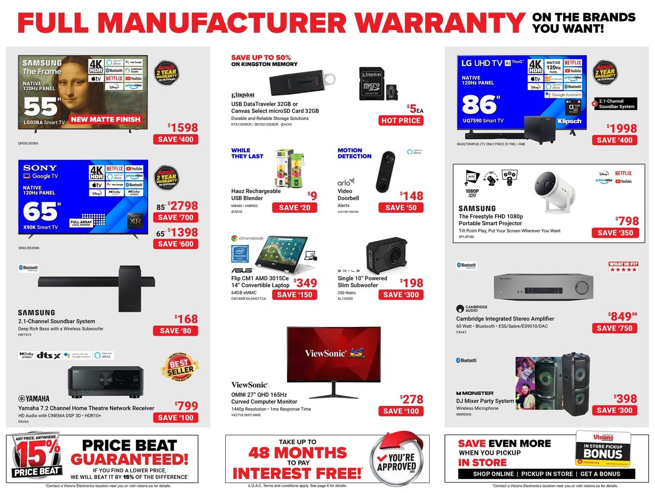 Visions Electronics - Weekly Flyer Specials - Page 2