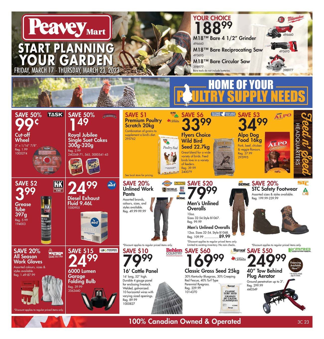 Peavey Mart - Weekly Flyer Specials - Page 1