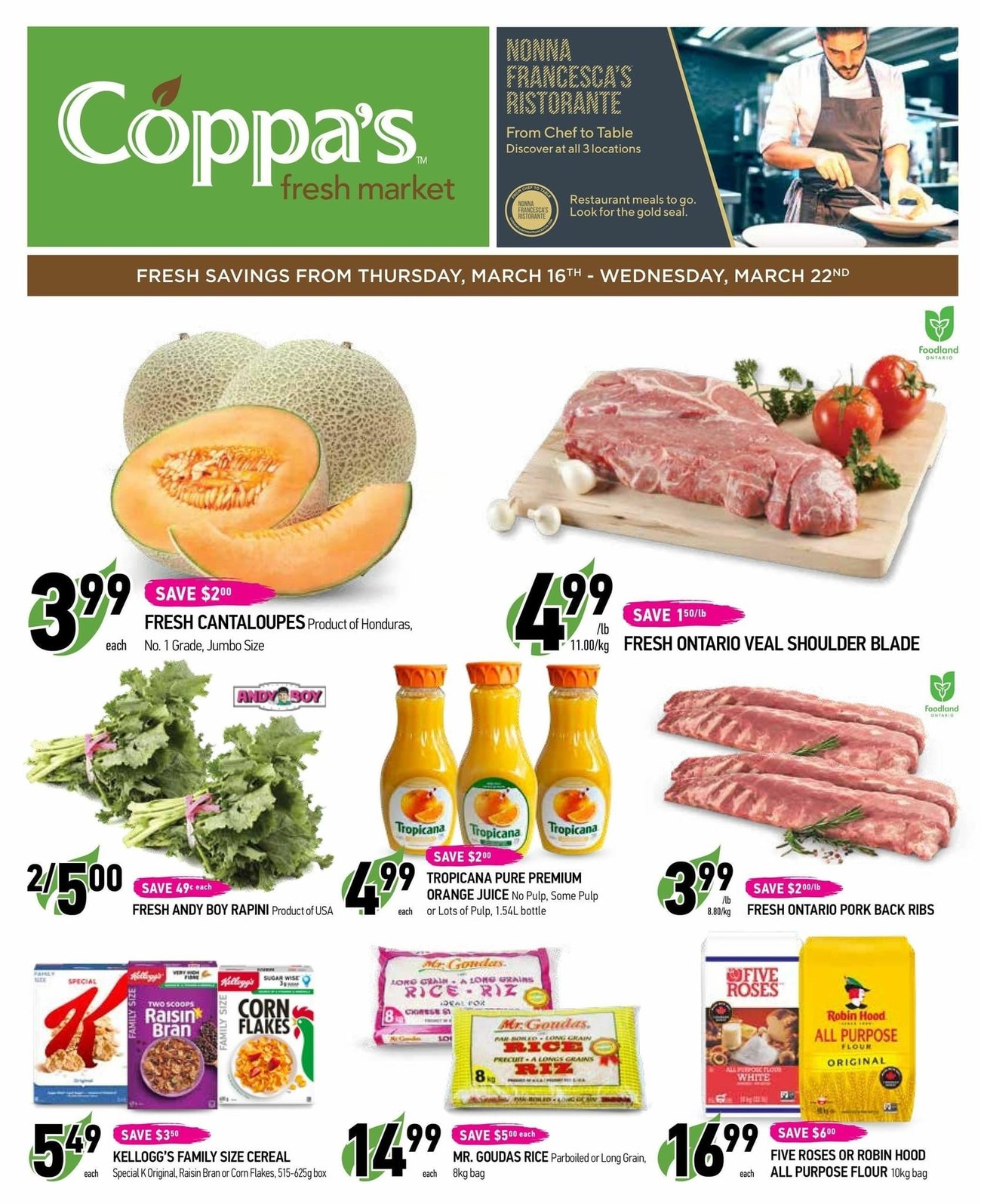 Coppa's Fresh Market - Weekly Flyer Specials - Page 1
