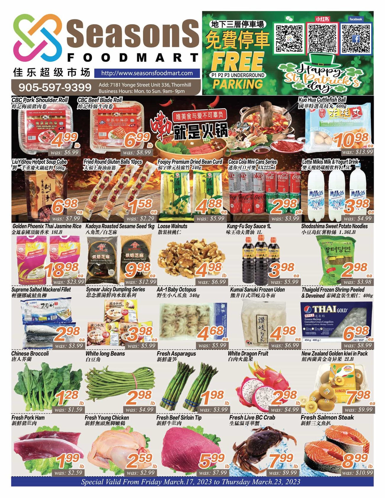 Seasons Foodmart - Thornhill - Weekly Flyer Specials - Page 1