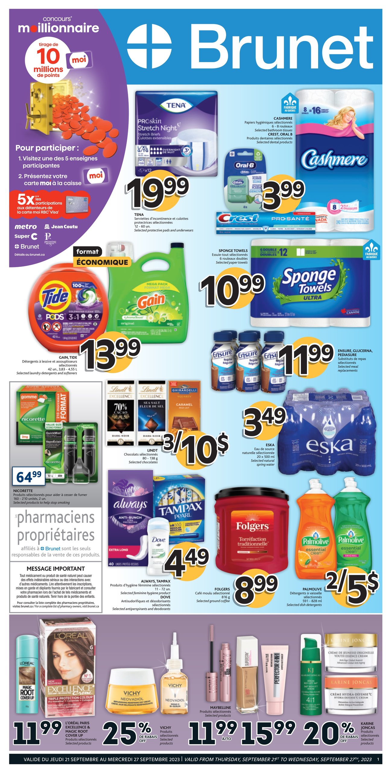 Brunet - Weekly Flyer Specials - Page 1