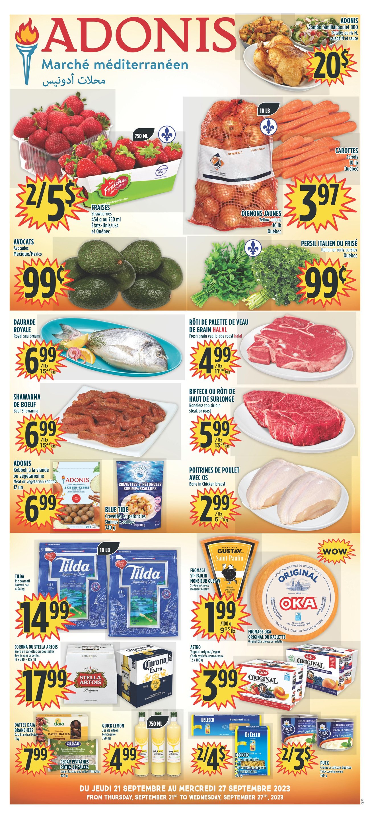 Adonis - Weekly Flyer Specials - Page 1