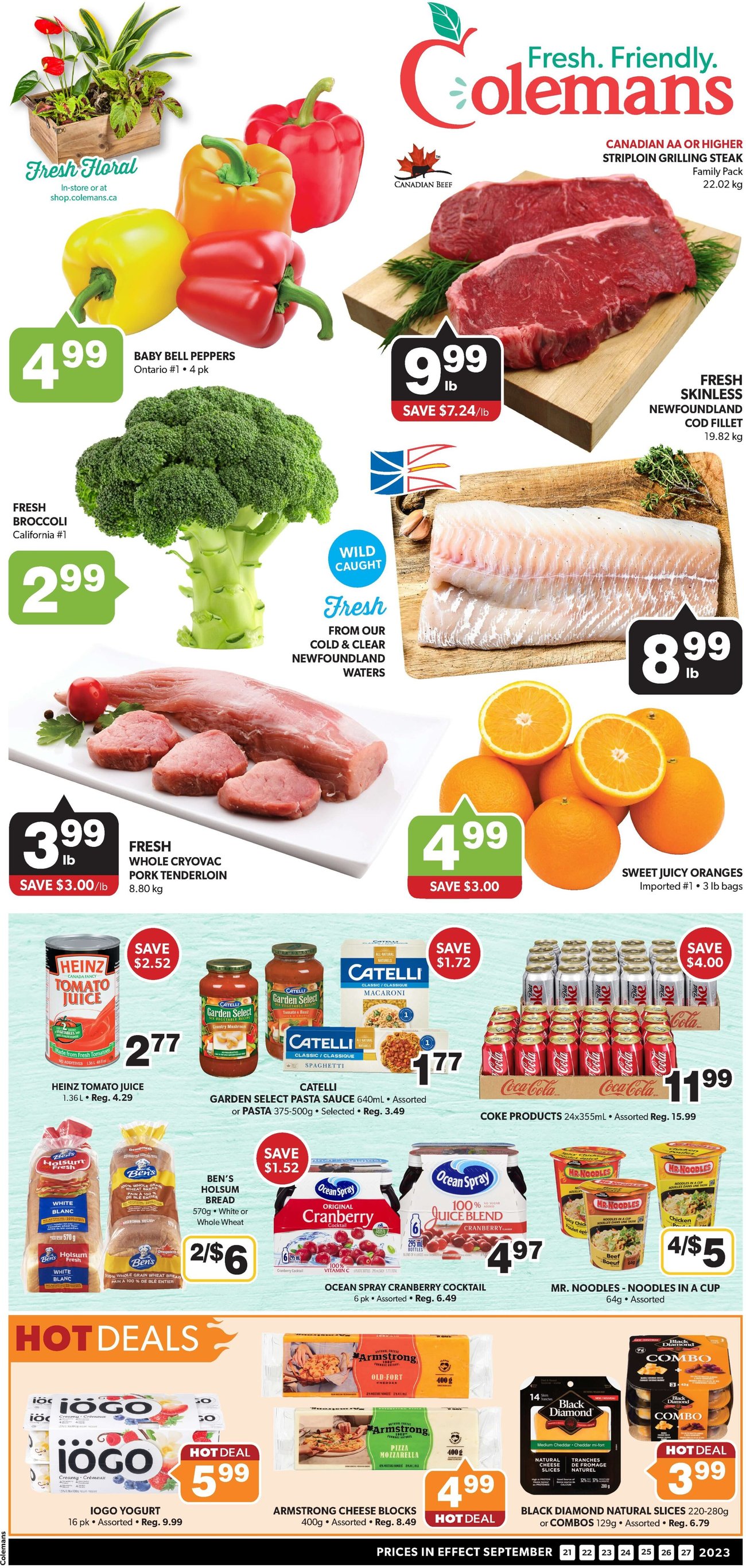 Colemans - Weekly Flyer Specials - Page 1