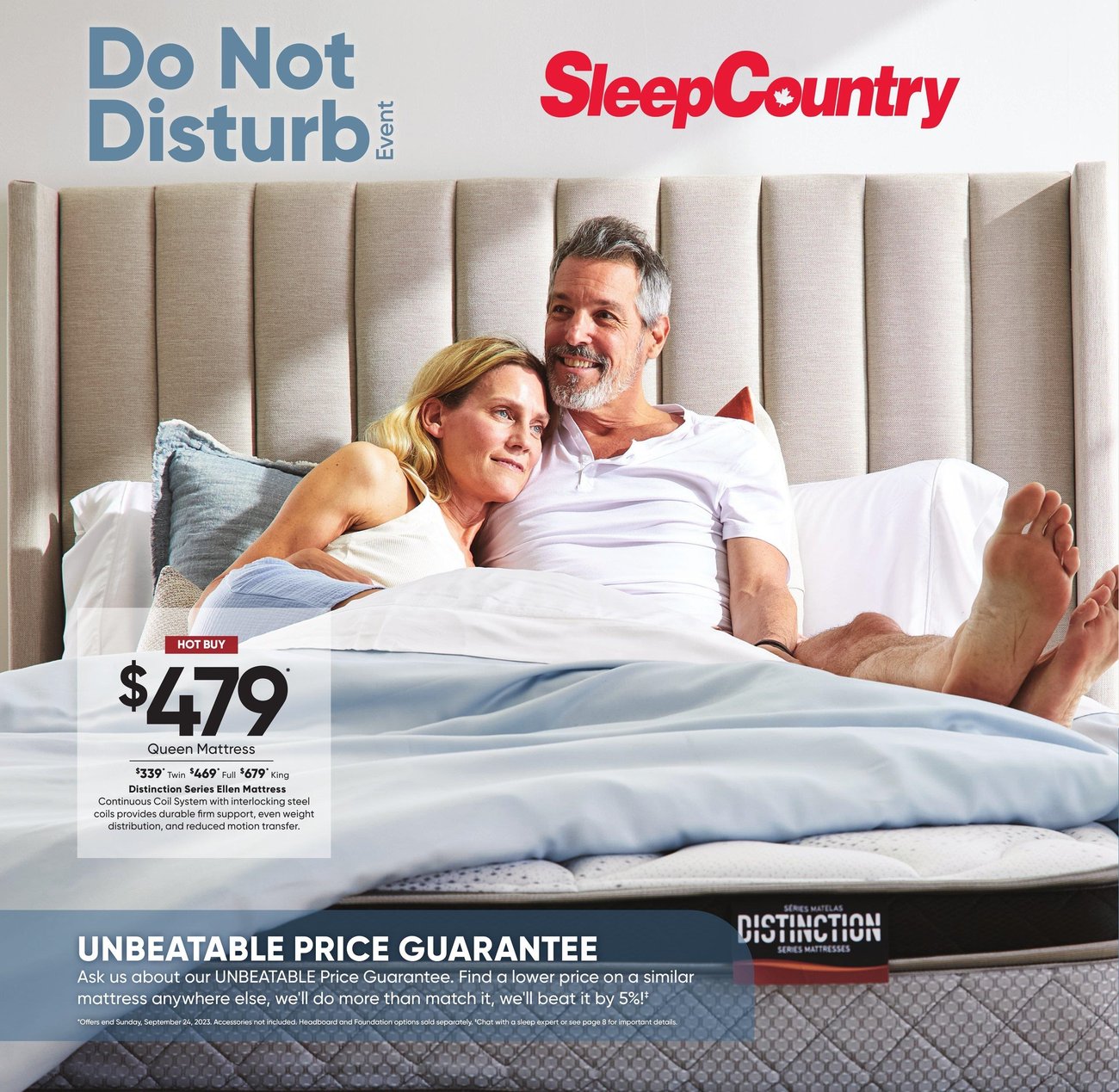 Sleep Country - Weekly Flyer Specials - Page 1