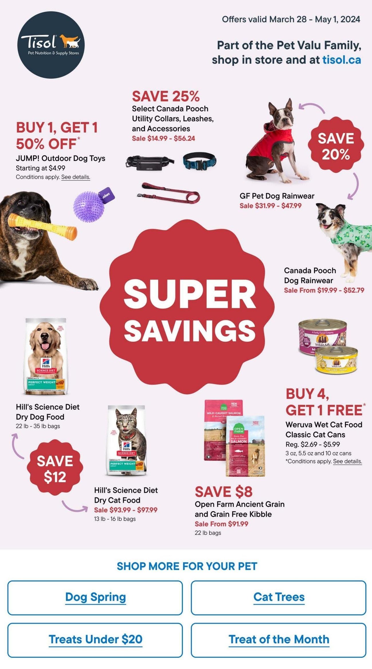 Tisol Pet Nutrition - Monthly Savings - Page 1