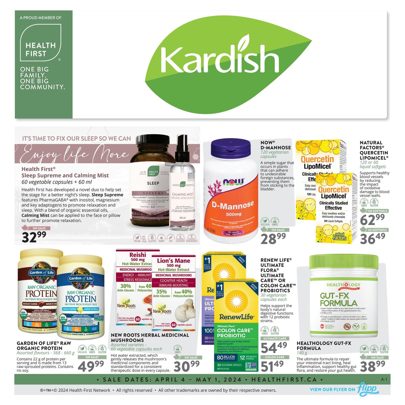 Kardish - Monthly Savings - Page 1