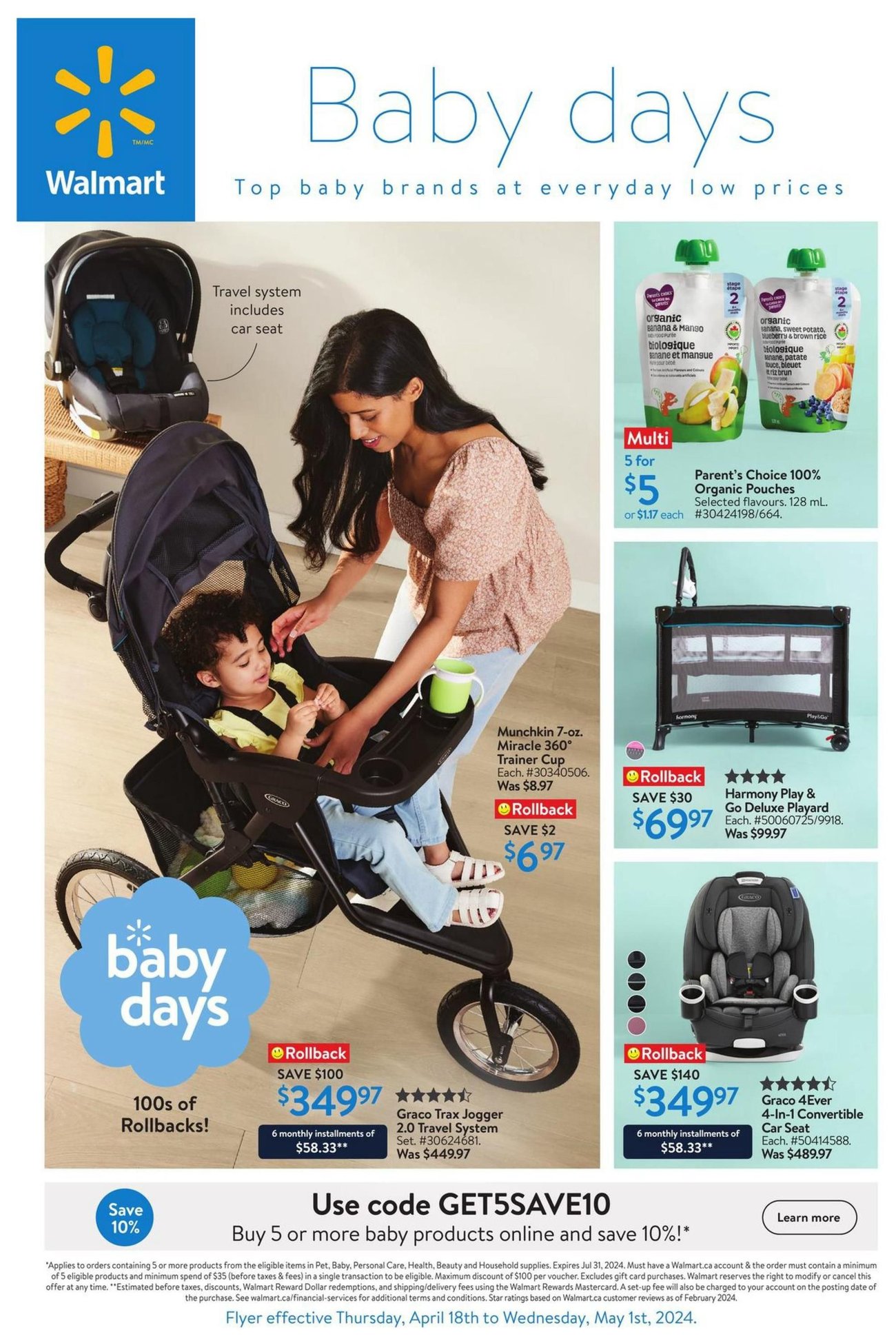 Walmart Canada - Baby Days - Page 1