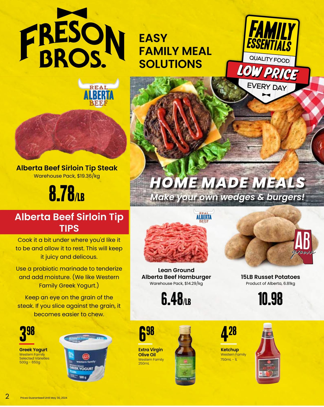 Freson Bros - Flyer Specials - Easy Family Meals - Page 2